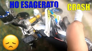 Poteva andare peggio CRASH  Valenti SM 50  Motovlog ITA [upl. by Aivad]