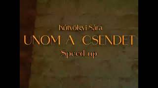 Kútvölgyi Sára  Unom a csendet  Speed up [upl. by Nosyaj]