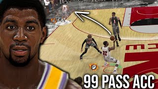 This NEW Magic Johnson Build With 99 Pass is GAMEBREAKING on NBA 2K24 [upl. by Laith630]