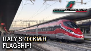 Venice to Rome on Italys 400kmh Frecciarossa 1000 High Speed Train [upl. by Isus]