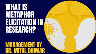 What is Metaphor Elicitation in research [upl. by Adda]