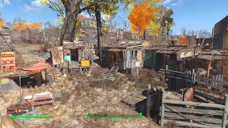 Fallout 4 Abernathys Wasteland Settlement Grounds tour PC modded [upl. by Carrnan]