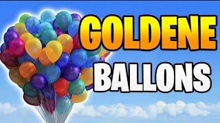 Fortnite Bringe 10 Goldene Ballons zum platzen  Alle Locations Season 7 Woche 9 [upl. by Ernest]