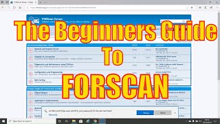 Forscan Tutorial and Beginners Guide  Download  Install  Free License  First Use and Set Up [upl. by Ilrak]