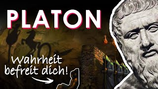 Ideenwelt Höhlengleichnis Staat  Platon  Einführung Philosophie [upl. by Vena]