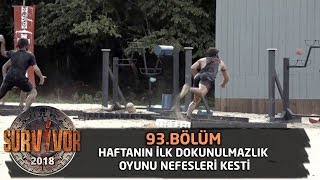 Survivor 2018  93 Bölüm  Dokunulmazlık İçin Kıyasıya Mücadele [upl. by Adnal]