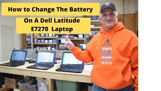 Dell Latitude E7270 Battery Replacement [upl. by Pennington]