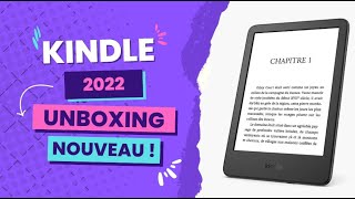 Liseuse KINDLE 2022 déballage UNBOXING [upl. by Sims]