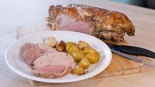 Gigot dagneau aux pommes de terre rôti au four [upl. by Shea701]