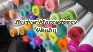 TESTANDO MARCADORES OHUHU  recebidos 🖍️ [upl. by Orianna]