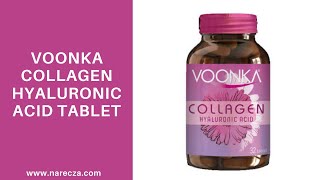 VOONKA COLLAGEN HYALURONIC ACID TABLET [upl. by Meneau]