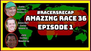 Amazing Race Season 36 Episode 1 RacersRecap [upl. by Morie279]