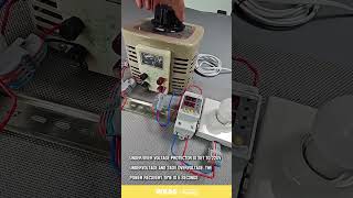 AV Protector Voltage Settings 220V Undervoltage 240V Overvoltage with 5s Recovery Time [upl. by Annie841]