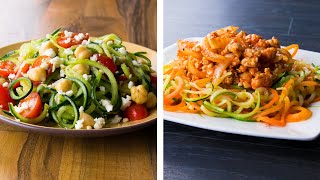 5 Healthy And Delicious Spiralizer Recipes For Weight Loss [upl. by Hsirk826]