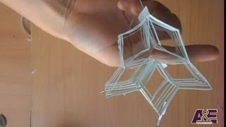 How To Make A Lucky Star Kirigami Paper Caft [upl. by Willmert]