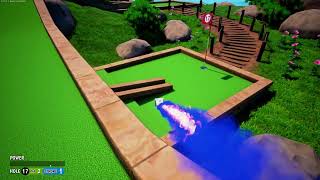 Tower Unite MiniGolf  Island Hole 17 HIO Alternate method [upl. by Stich]