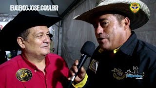 Locutores Palito e Barra Mansa Ribeirão Rodeo Music 2017 [upl. by Aihsekram]