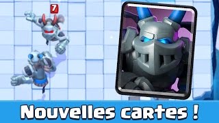 Clash Royale OFFICIEL 4 NEW CARTES  La Méga Gargouille en VIDÉO [upl. by Daas]