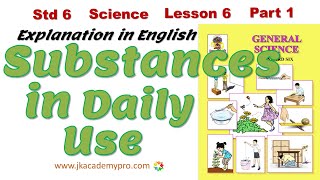 Substances in Daily Use  Question Answers  Class 6  Science  Chapter 6  Workbook Answers [upl. by Roselba]