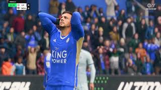 Gameplay FC 24  Leicester City vs Bournemouth  Premier League  20242025 [upl. by Adnauq844]