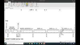 I2C Bus Data Frame Format for Multibyte Write [upl. by Burrus]