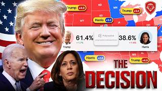 Biden Mad at Kamala Her Betting Odds PLUMMET  NEW Electoral Map Prediction  The Decision Ep 14 [upl. by Yelhak]