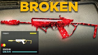 new BROKEN STATICHV in WARZONE Best STATIC HV Class Setup [upl. by Ahtnams]