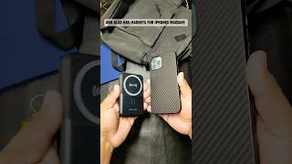 TRAVEL ESSENTIALS Part 3 powerbank shorts magsafe fastcharging edc [upl. by Alpheus]