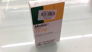 Thuốc Mobic® 75mg 15mg  MELOXICAM [upl. by Seldon]