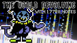 THE WORLD REVOLVING  Piano Arrangement with 17K NOTES [upl. by Skyler441]