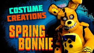 Making Movie Spring Bonnie Costume Creations 12 [upl. by Adiela882]