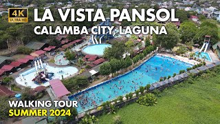 LA VISTA PANSOL CALAMBA CITY Laguna Philippines Walking Tour [upl. by Mozelle]