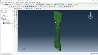 Abaqus Tutorial How to create import and use inp input in Abaqus abaqus abaqustutorial [upl. by Rebba]