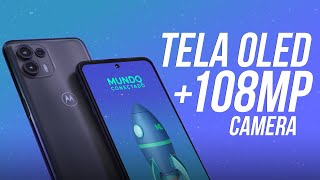 Vale a pena o novo Motorola Edge 20 Lite Testei a tela e a câmera [upl. by Vergos]