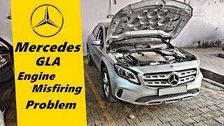 Engine Misfiring Problem In Mercedes GLA Resolved [upl. by Nnylav]