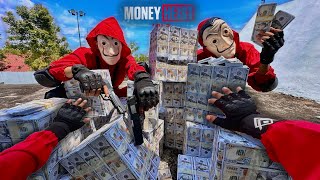 PARKOUR VS MONEY HEIST 24 [upl. by Airdnek]