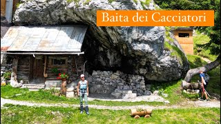 BAITA DEI CACCIATORI  Dolomiti  Falcade [upl. by Kermie447]