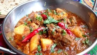 Mieso z ziemniakami w sosie czyli Aloo Gosht [upl. by Westerfield41]