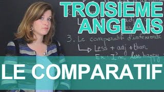 Le comparatif  Anglais  3e  Les Bons Profs [upl. by Maupin]