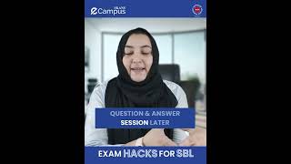 ACCA JUNE EXAM HACKS FOR SBL [upl. by Damalas]