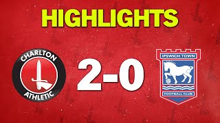 HIGHLIGHTS • Charlton 20 Ipswich Town December 2021 [upl. by Gertrudis]