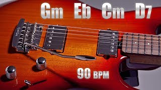 Emotional Sad Guitar Ballad Backing Track G minor [upl. by Eidderf301]