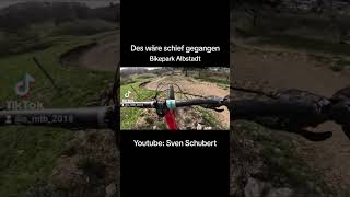 Bikepark Albstadt mtb downhilllife downhillmtb downhillbike crash downhillmountainbike funny [upl. by Ednalrim]