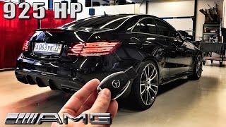 Mercedes E63 AMG Coupe 925 HP REVIEW POV Test Drive by AutoTopNL [upl. by Mit]