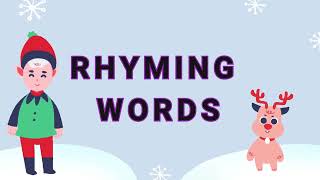 Rhyming Words 2 PreK Learning [upl. by Juni]