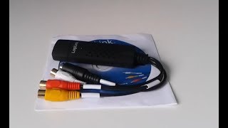 LogiLink® Audio and Video Grabber VG0001A USB 20  unboxing [upl. by Elleinnod]