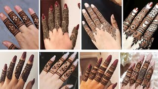 Eid Special Finger Mehndi Designs 2023Very Attractive And Decent Finger Henna Design [upl. by Eimac437]