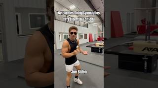 Presidents Doing Gymnastics victory sports shorts youtubeshorts president funny fitness gym [upl. by Asilahs595]