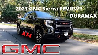 2021 GMC Sierra 1500 AT4  REVIEW and DRIVE Best 12 ton Pickup [upl. by Notsuh60]