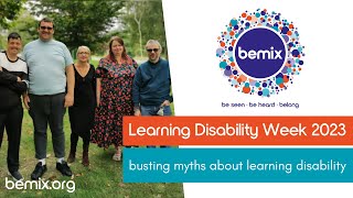 bemix bust myths on living life with a learning disability for LearningDisabilityWeek [upl. by Durning]